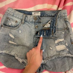 OneTeaspoon Denim Shorts 25
